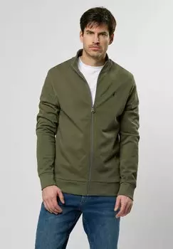 Толстовка на молнии JONES MCS, зеленый