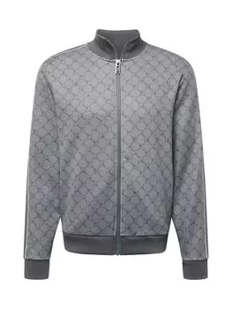 Толстовка на молнии Joop! Tayfun, серый/светло-серый