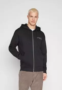 Толстовка на молнии Jordishonour Zip Hood Unisex Jack & Jones, черный