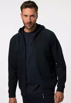 Толстовка на молнии JP1880, темно-синий