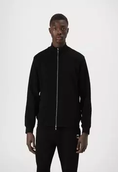 Толстовка на молнии KARL LAGERFELD, черный