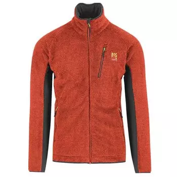 Толстовка на молнии Karpos Vertice, оранжевый