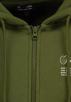 Толстовка на молнии Key Largo, зеленый