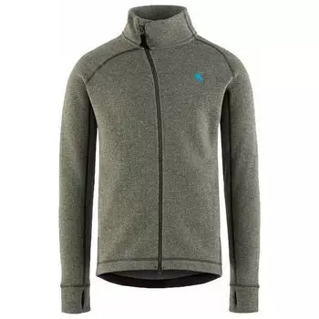 Толстовка на молнии Klttermusen Balder, зеленый