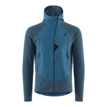 Толстовка на молнии Klttermusen Hugin, синий