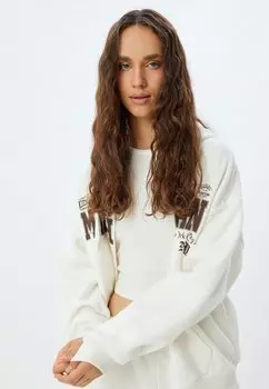 Толстовка на молнии Koton, белый