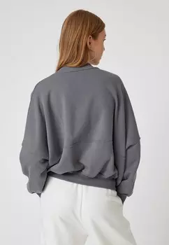 Толстовка на молнии Koton, серый