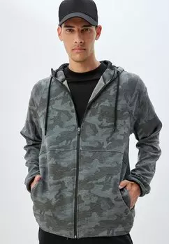 Толстовка на молнии Koton, серый