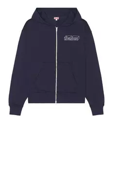 Толстовка на молнии Kube Emb с полной молнией Kenzo, цвет Midnight Blue