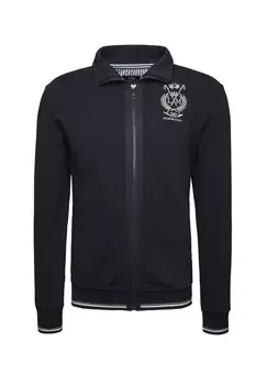 Толстовка на молнии La Martina, темно-синий