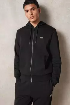 Толстовка на молнии Lacoste, черный