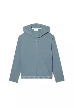 Толстовка на молнии Lacoste, серый