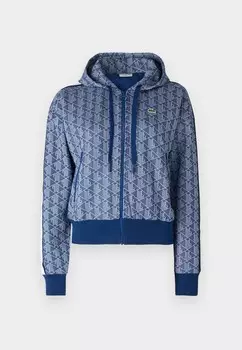 Толстовка на молнии Lacoste, синий