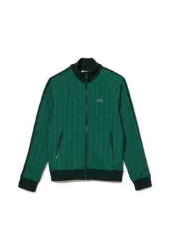Толстовка на молнии Lacoste, зеленый qij