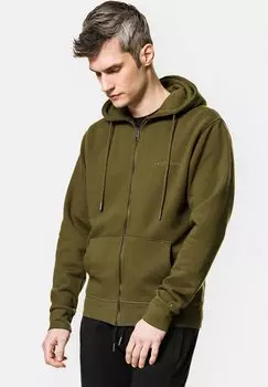 Толстовка на молнии Lancerto, зеленый
