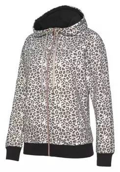 Толстовка на молнии Lascana, смешанные цвета