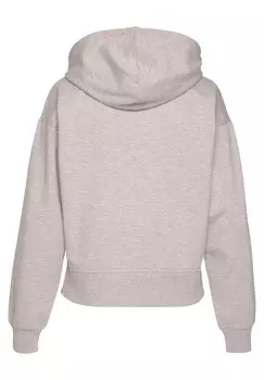 Толстовка на молнии LASCANA, светло-коричневый