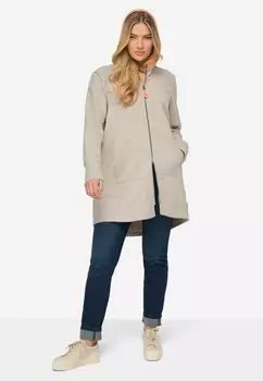 Толстовка на молнии LAURASN, бежевый