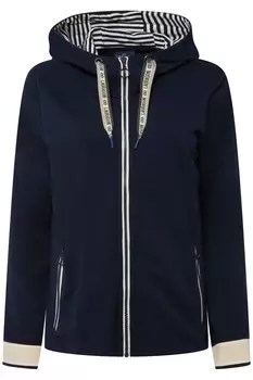 Толстовка на молнии Laurasn, морской синий