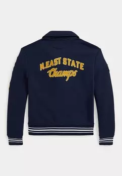 Толстовка на молнии LETTERMAN JACKET Polo Ralph Lauren, темно-синий