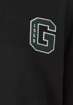 Толстовка на молнии LOGO CROPPED CARDIGAN GAP, черный