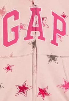 Толстовка на молнии LOGO GIRL GAP, розовый