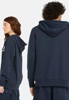 Толстовка на молнии LOGO Timberland, темно-синий