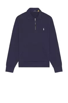 Толстовка на молнии Loopback Terry 1/2 от Polo Ralph Lauren, cruise navy