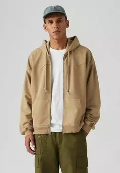 Толстовка на молнии LOWELL WESTERN FULL ZIP SWEATSHIRT Levi's, цвет Garment Dye Dark