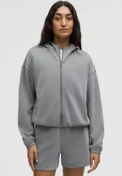 Толстовка на молнии lululemon, серый