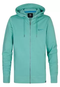 Толстовка на молнии M-1050-SWH100 Petrol Industries, бирюзовый