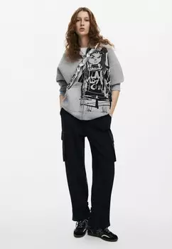 Толстовка на молнии M. CHRISTIAN LACROIX Desigual, серый