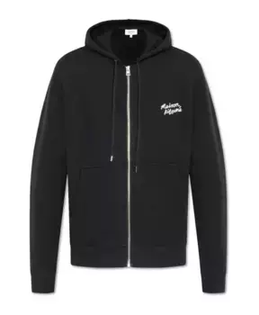 Толстовка на молнии Maison Kitsun, черный