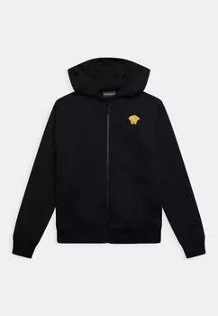 Толстовка на молнии Medusa Capsule Drivers Unisex Versace, цвет nero+oro