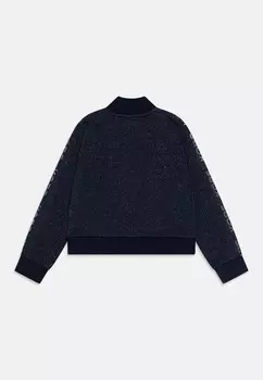 Толстовка на молнии Michael Kors Kids, темно-синий