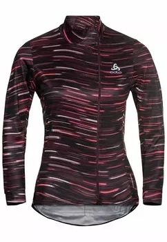 Толстовка на молнии MID LAYER ZEROWEIGHT CERAMIWARM ODLO, красный