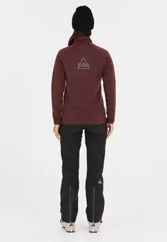 Толстовка на молнии MIDLAYER SOS, красный