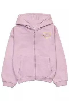 Толстовка на молнии MINOTI, сиреневый