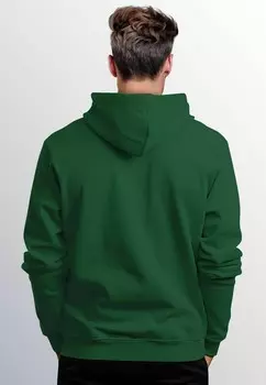 Толстовка на молнии MIT LOGO BUME WALD PRINT OUTDOOR MOTIV FASHION Neverless, зеленый