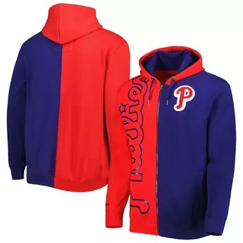 Толстовка на молнии Mitchell & Ness Philadelphia Phillies, красный
