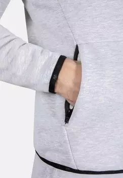 Толстовка на молнии MOROTAI, светло-серый