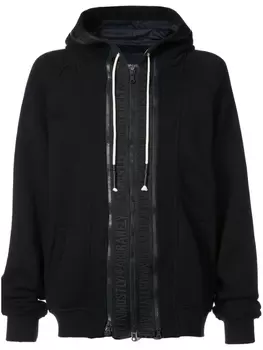 Толстовка на молнии Mostly Heard Rarely Seen, черный