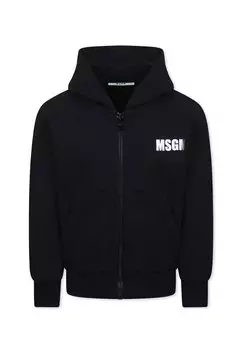 Толстовка на молнии MSGM, черный