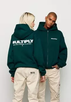 Толстовка на молнии Multiply Apparel, ботанический сад
