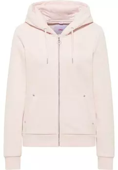 Толстовка на молнии MYMO, пастельно-розовый