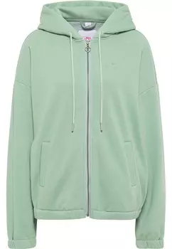 Толстовка на молнии MYMO, пастельно-зеленый