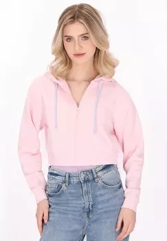 Толстовка на молнии myMo, розовый