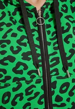 Толстовка на молнии myMo, зеленый