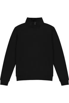 Толстовка на молнии на четверть Kustom Kit, черный