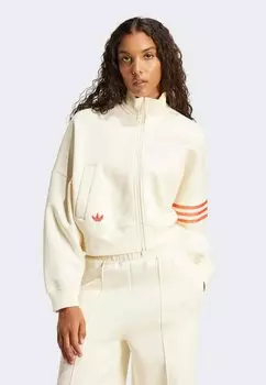 Толстовка на молнии NEUCL adidas Originals, слоновая кость